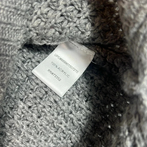 It's Our Time Lace-Up V-Neck Knit Sweater with Lace Sleeve Detailing - XS - EUC - Picture 6 of 9